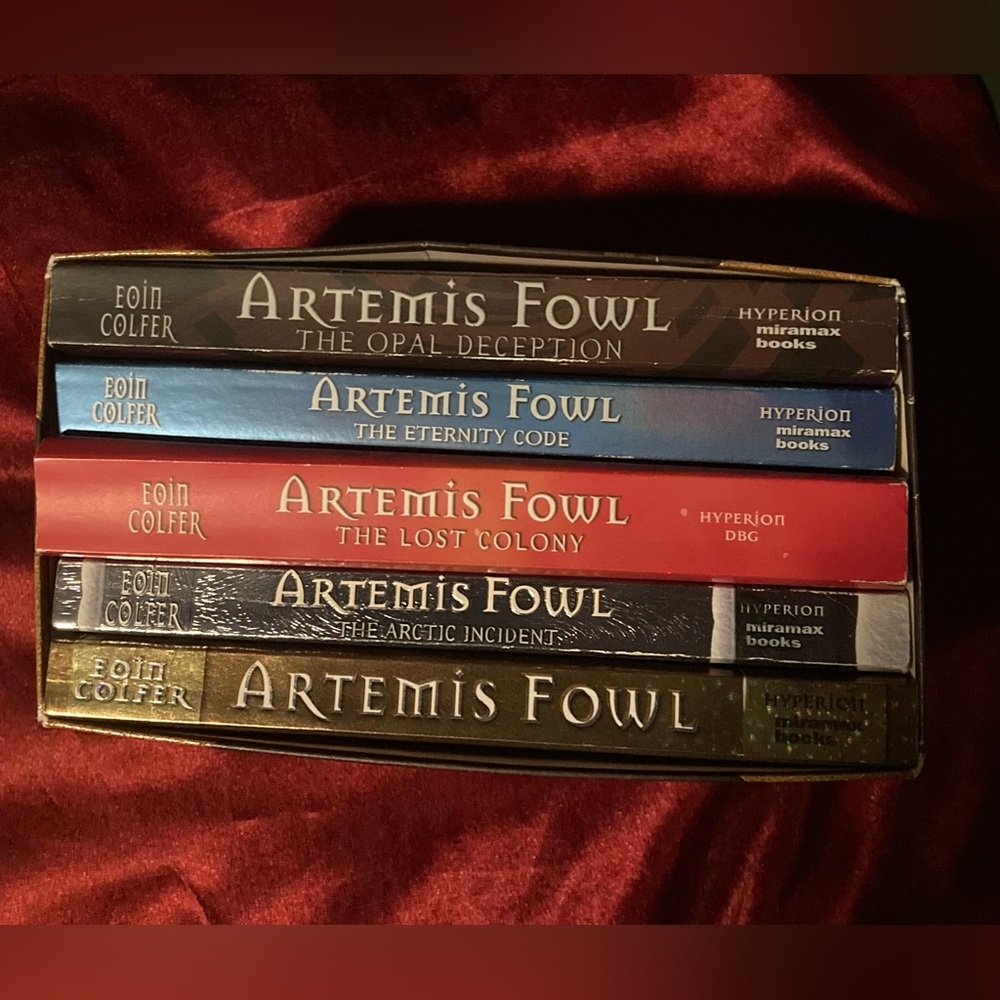 Artemis Fowl by Eoin Colfer - 5 Book Series